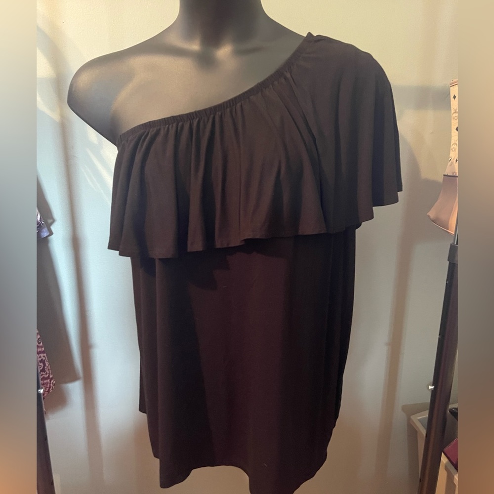 Lane Bryant One shoulder blouse-size 26/28